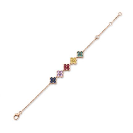 18K Gold Diamond Bracelet - 0.05ct