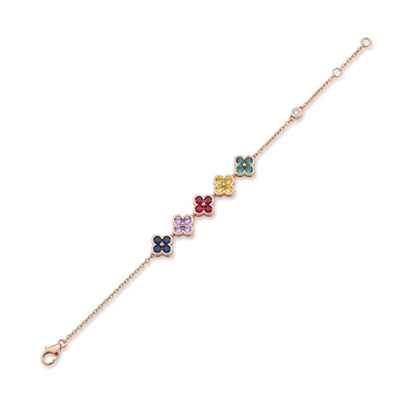 18K Gold Diamond Bracelet - 0.05ct