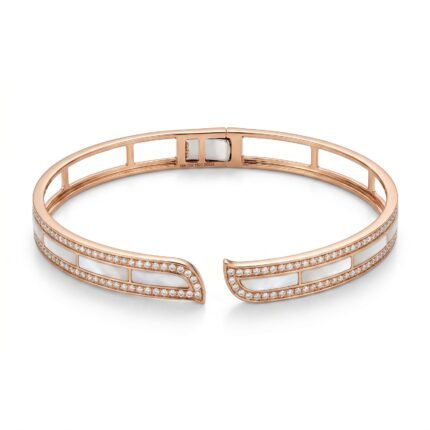18K Gold Diamond Bangle - 0.54ct