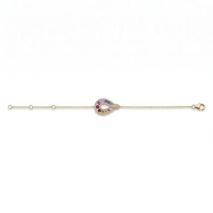 18K Gold Diamond Bracelet - 0.29ct