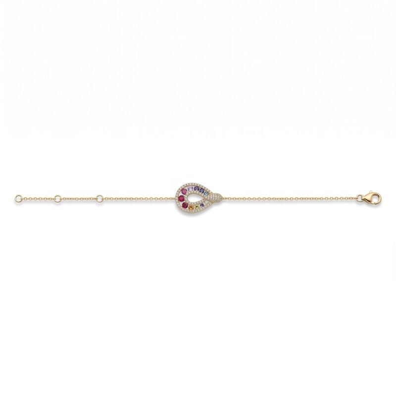 18K Gold Diamond Bracelet - 0.29ct