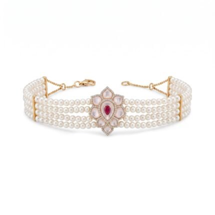 18K Gold Diamond Bracelet - 0.38ct