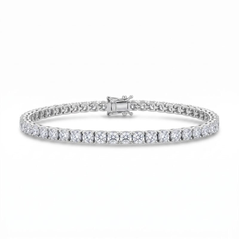 18K Gold Diamond Bracelet - 4.96ct