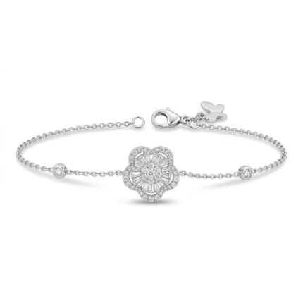 18K Gold Diamond Bracelet - 0.58ct